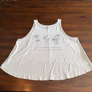 Skora Women’s Flowy Tank Top Kindness Graphic Athletic Yoga Running